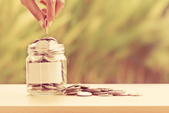 depositing funds into an investment account